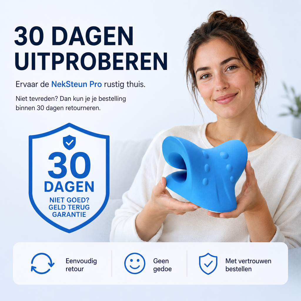 NekSteun Pro | Comfortabele ondersteuning voor nek en schouders