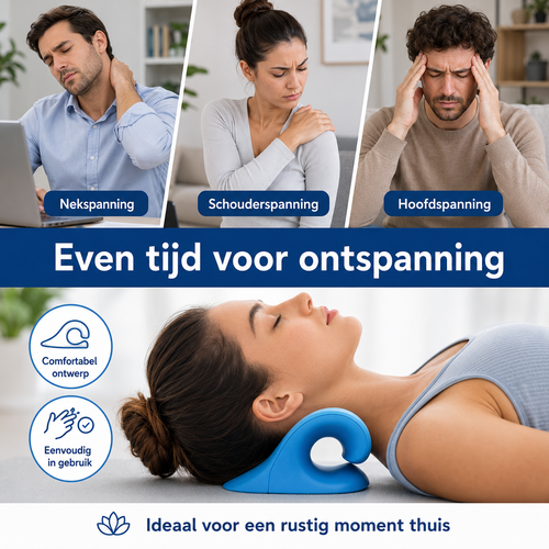 NekSteun Pro | Comfortabele ondersteuning voor nek en schouders